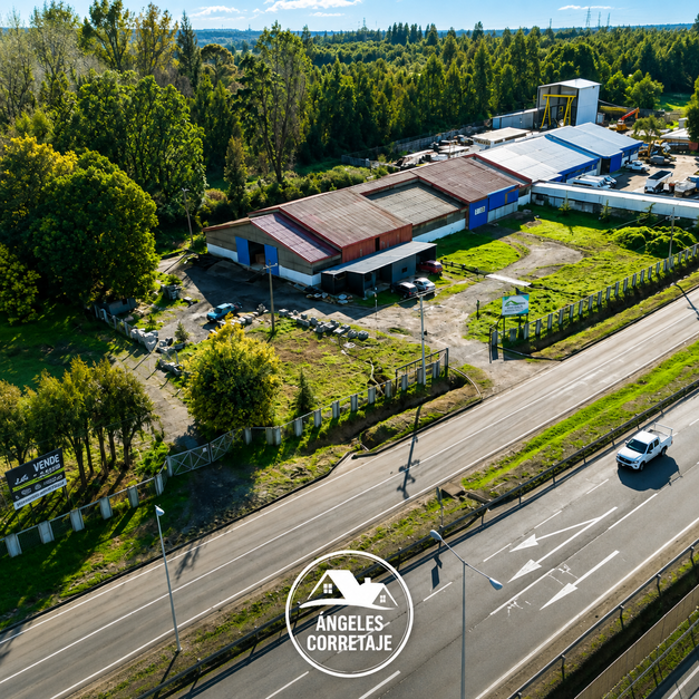 SE ARRIENDA NAVE INDUSTRIAL – FRENTE RUTA 5 SUR, LOS ÁNGELES